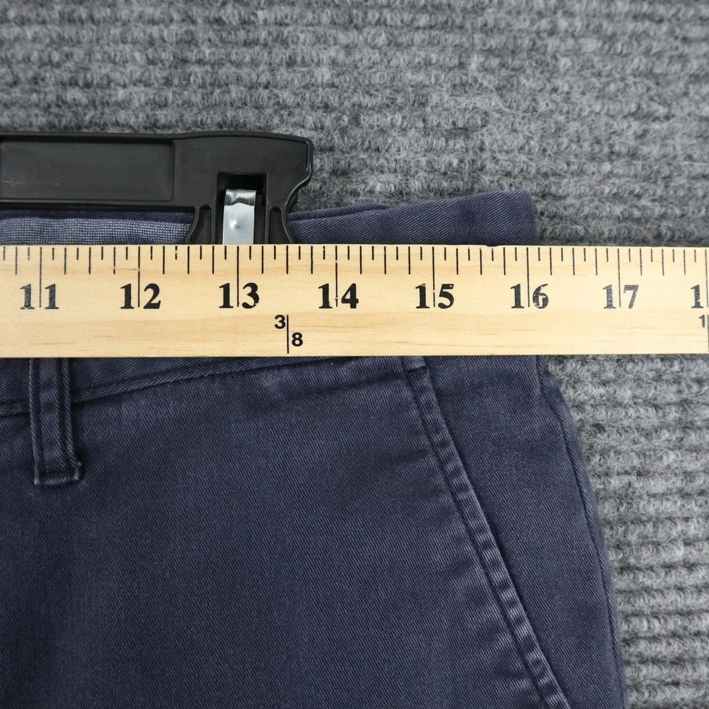 J Crew Mens 484 Slim Fit Chino Pants 32x30 Blue Stretch Casual Preppy‎